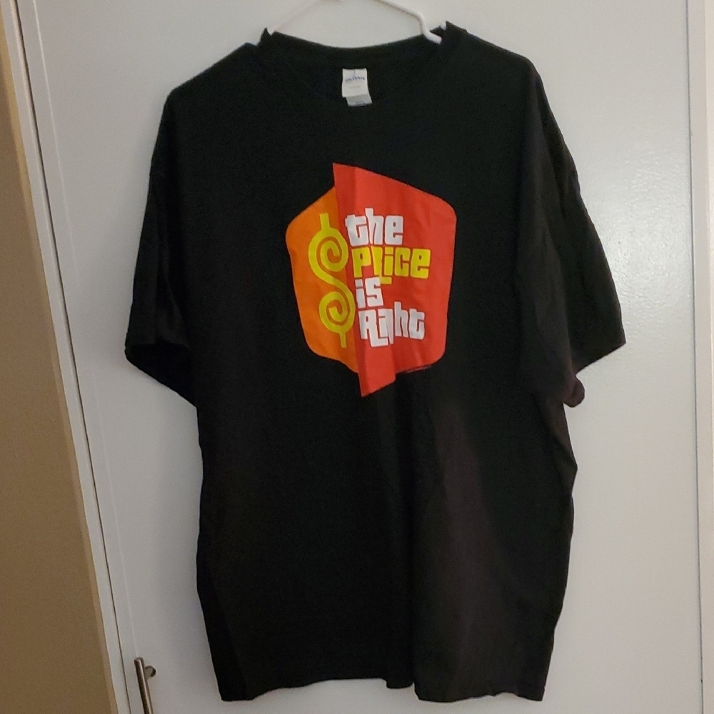 Gildan Heavy Cotton Black T-Shirt The Price Is Right